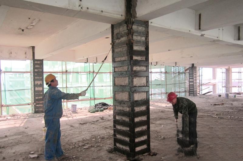 万柏林型钢外包钢加固施工的质量怎么做检测？